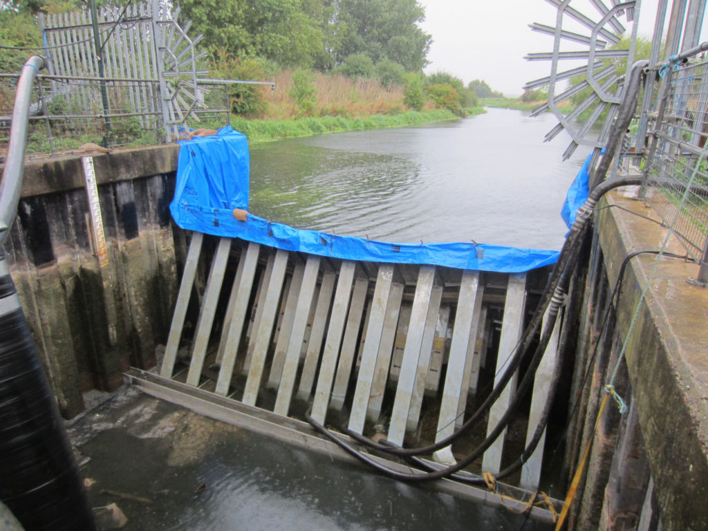 Site Specific temporary dams and cofferdams